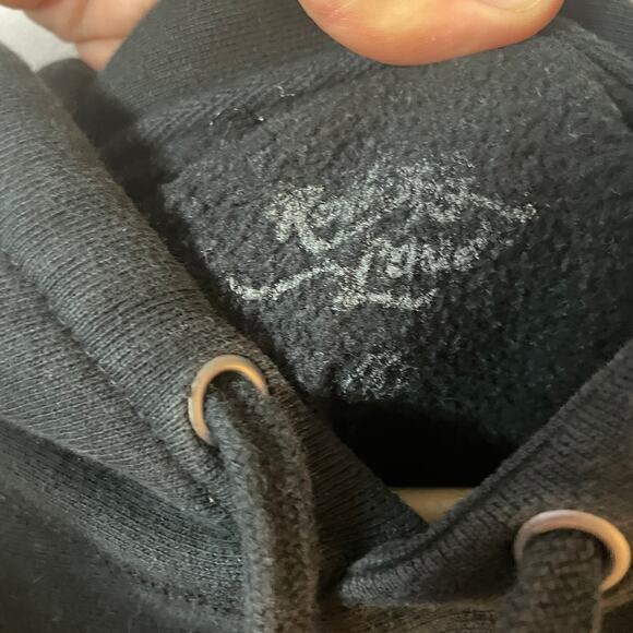 Rolling Loud Shady Spores Hoodie LA 2021 SZ Small Heavy Duty Black Streetwear - Picture 15 of 16